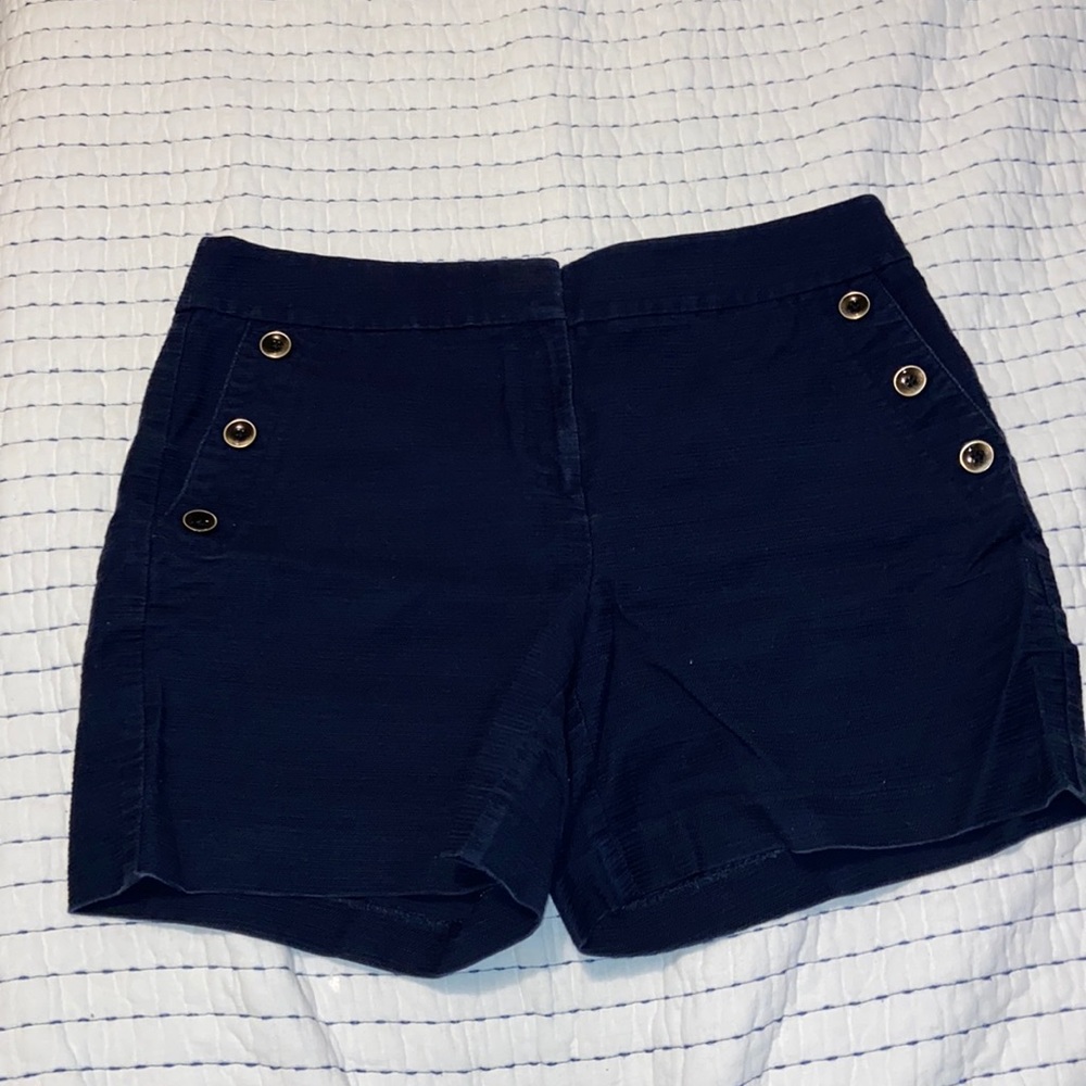 ANN TAYLOR blue shorts